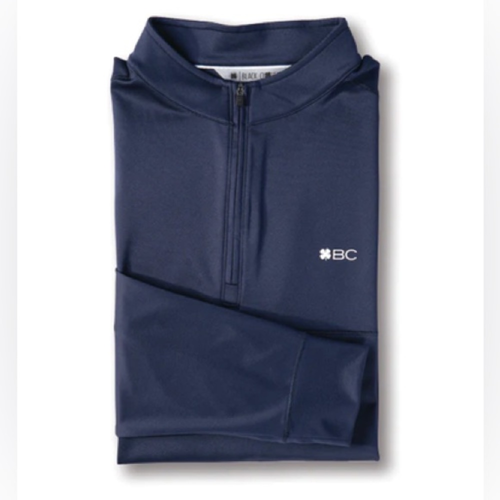 Black Clover men's performance quarter-zip pullover in blue size xxl NWT